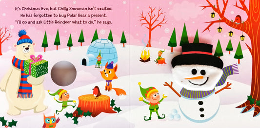 Snowman's Perfect Present (Finger Puppet Book)