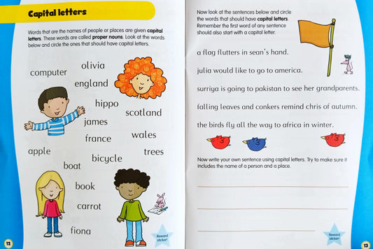 Help with homework READING & WRITNG (Age 5+)