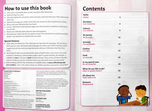 Collins Spanish Easy Learning (Age 5-7)