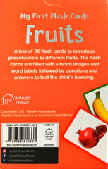 My First Flash Cards Fruits (30 Cards)