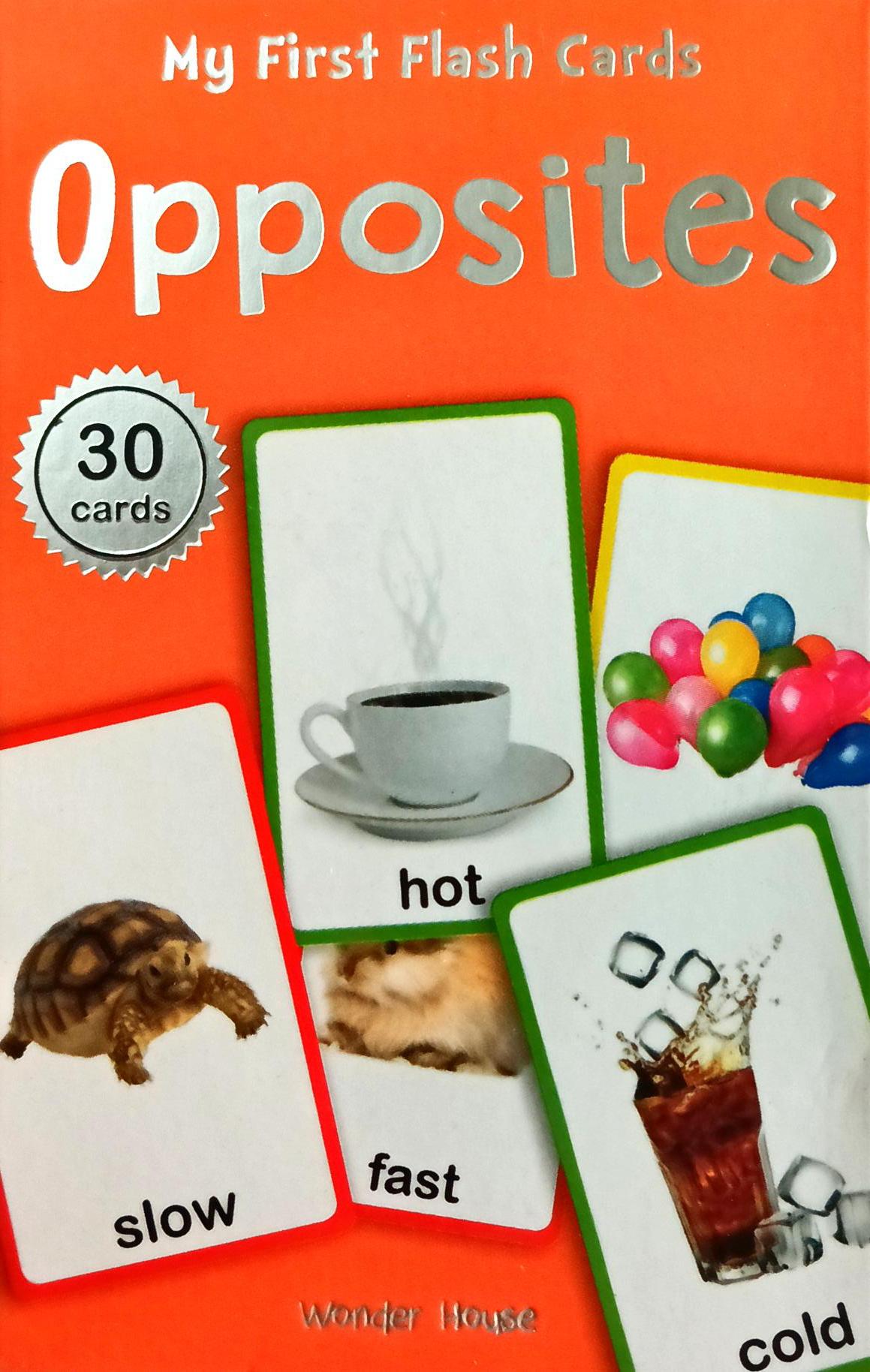 My First Flash Cards opposites (30 Cards)
