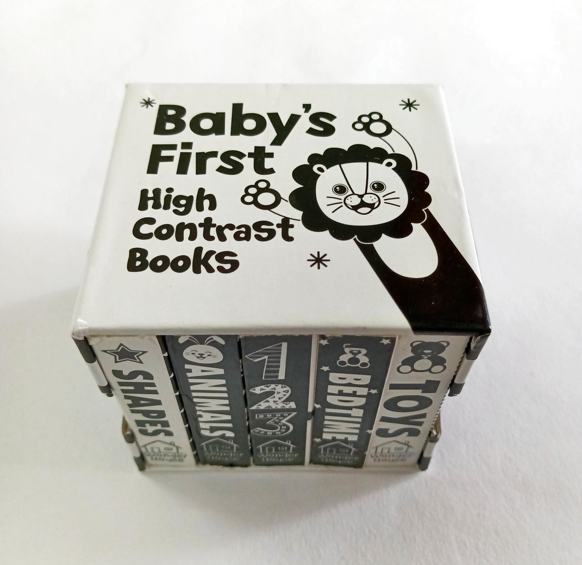 Baby's First High Contrast Books Box (5 Books)