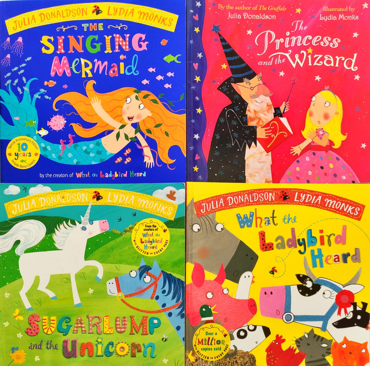 Julia Donaldson Combo Set 21 (4 Books)