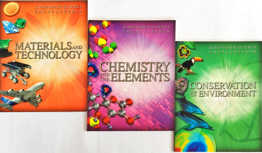 kingfisher Science Encyclopedia Combo (3 Books)