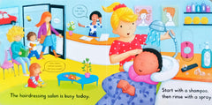 Busy Hairdresser  ( Push Pull Slide )