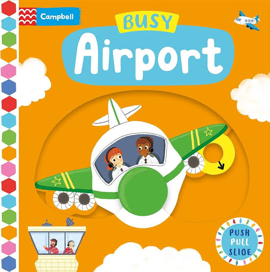 Busy Airport  (Push Pull Slide )