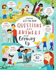 Usborne Lift the Flap Question & Answer About Growing up