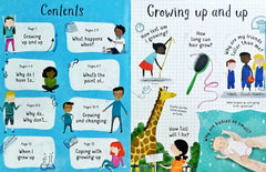 Usborne Lift the Flap Question & Answer About Growing up