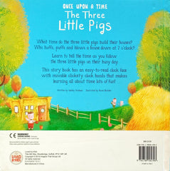 Once Upon a Time The Three Little Pigs (Clock Book)