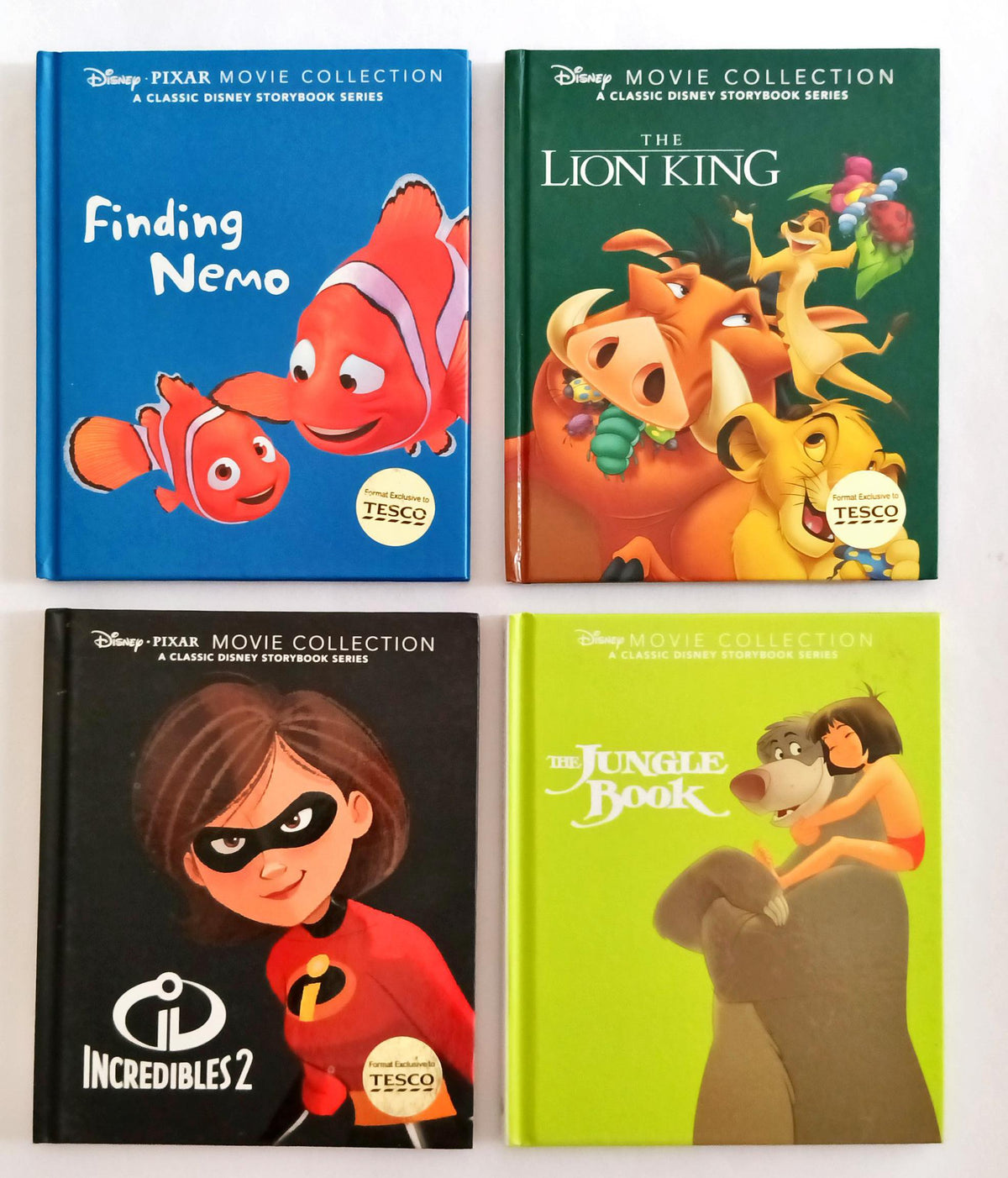 Disney Pixer Movie Collection Combo  Set (4 Books)