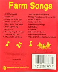 Farm Songs Sing Along Book