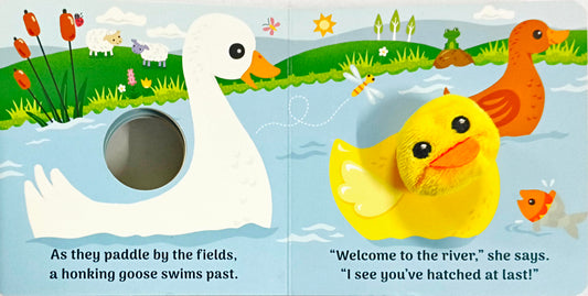 Fluffy Duck (Puppet Book)