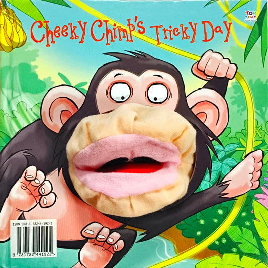 Cheeky Chimp's Tricky Day (Puppet Book)