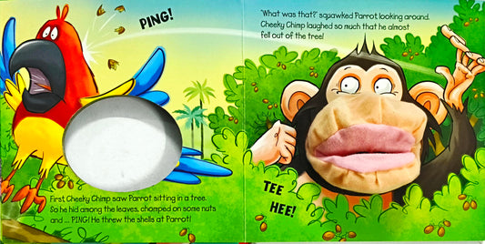 Cheeky Chimp's Tricky Day (Puppet Book)