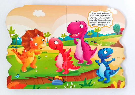 Finding the Lost Kid Story Book  (Cut Book)