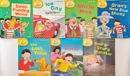 Biff Chip and Kipper  Set 4 : Level 6 (7 Books)