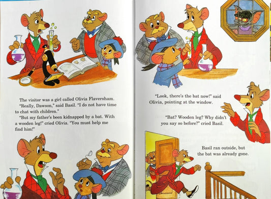 Disney The Great Mouse Detective (Wonderful World of Reading)
