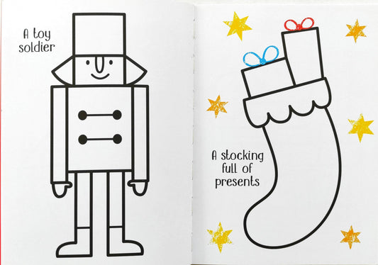 Usborne Little First Colouring Christmas