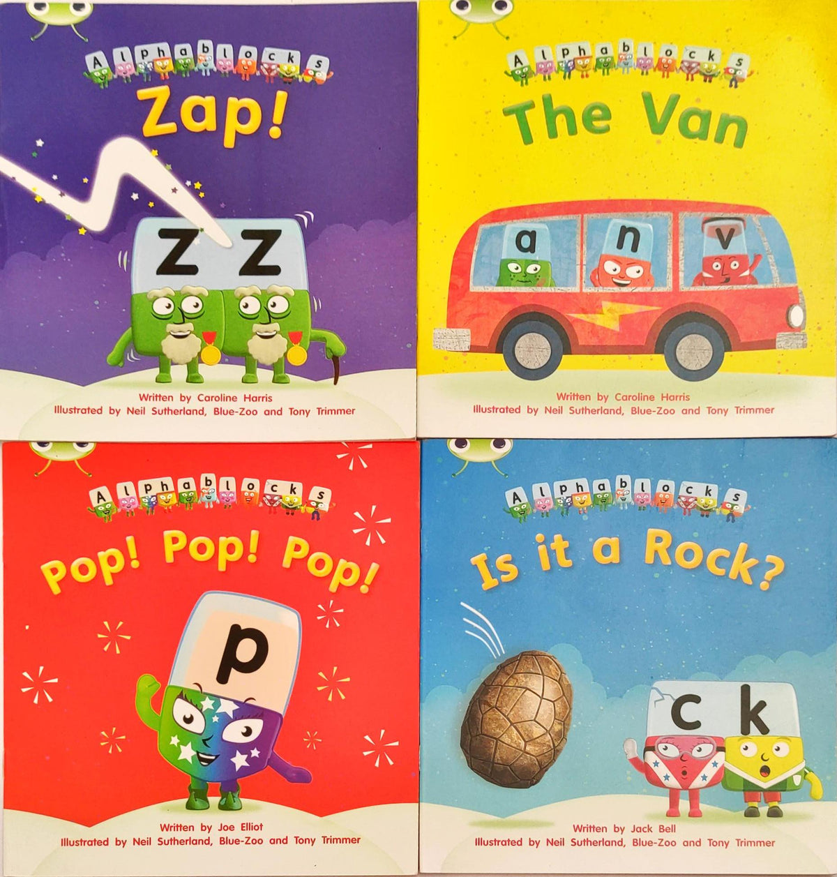 Alphablocks Phonics Combo 5 (4 Books)