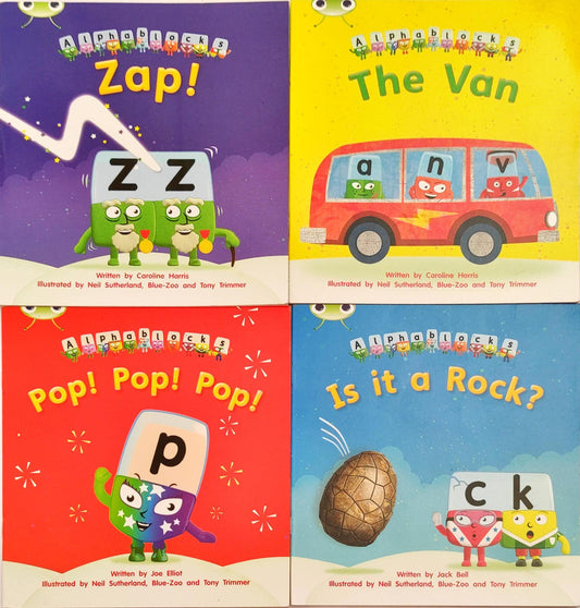 Alphablocks Phonics Combo 5 (4 Books)