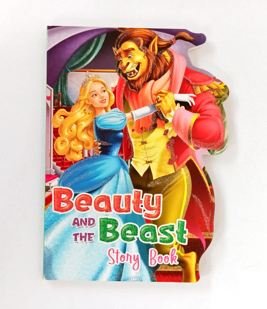 Beauty and the Beast Story Book  (Cut Book)