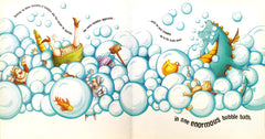Cinder the Bubble-Blowing Dragon