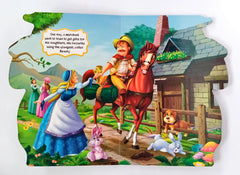 Beauty and the Beast Story Book (Cut Book)