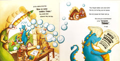 Cinder the Bubble-Blowing Dragon
