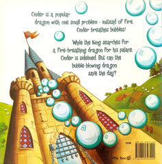 Cinder the Bubble-Blowing Dragon