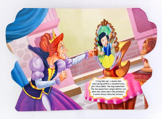 Snow White and the Seven Dwarfs Story Book  (Cut Book)