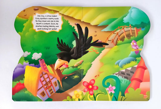 The Thirsty  Crow Story Book  (Cut Book)