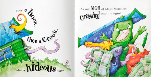 Mess Monster in the Garden