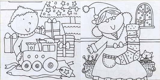 Christmas Colouring book
