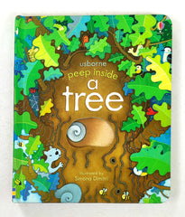 Usborne Peep inside a Tree (Flap Book)