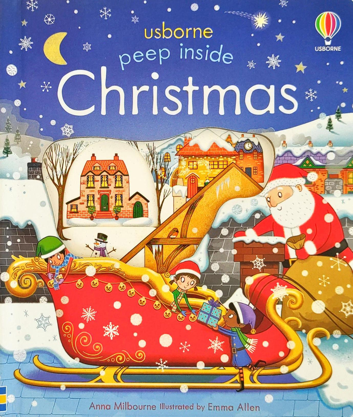 Usborne Peep Inside Christmas  (Flap Book)