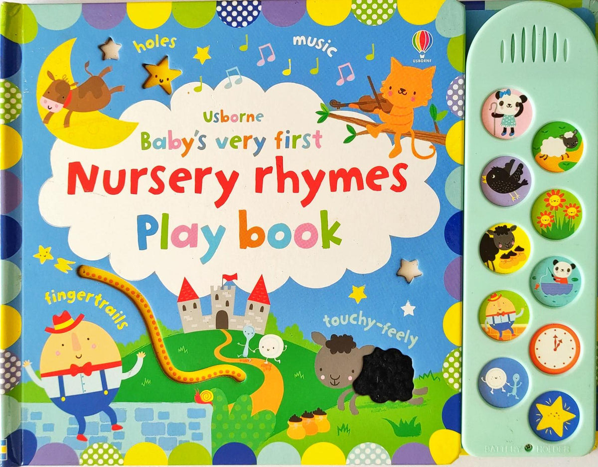 Usborne Baby Very First Nursery RhymesPlay Book (Sound Book)