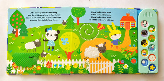 Usborne Baby Very First Nursery RhymesPlay Book (Sound Book)
