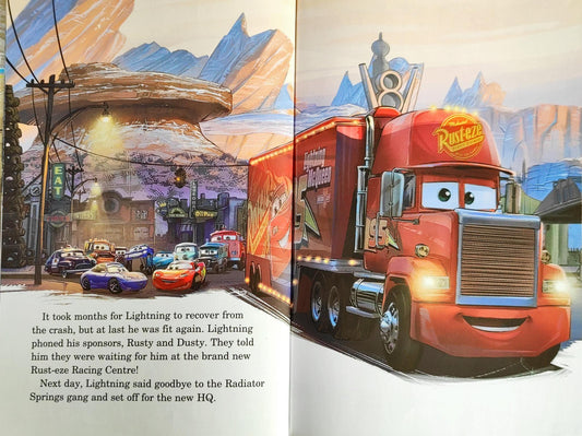 Disney Cars 3 (Wonderful World of Reading)