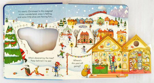 Usborne Peep Inside Christmas  (Flap Book)