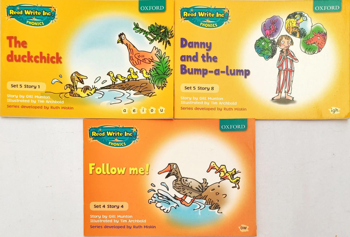 Read Write Inc Phonics Storybook Set (3 Books)