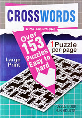 Crosswords with Solutions (Over 153 Puzzles)