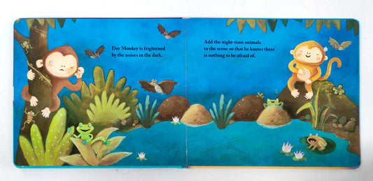 Night Monkey Day Monkey (Magnet Book)
