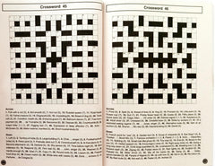 Crosswords with Solutions (Over 153 Puzzles)