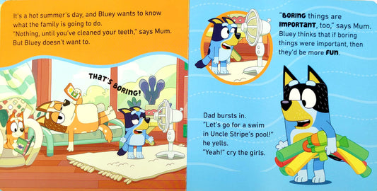 Bluey The Pool (Board Book)