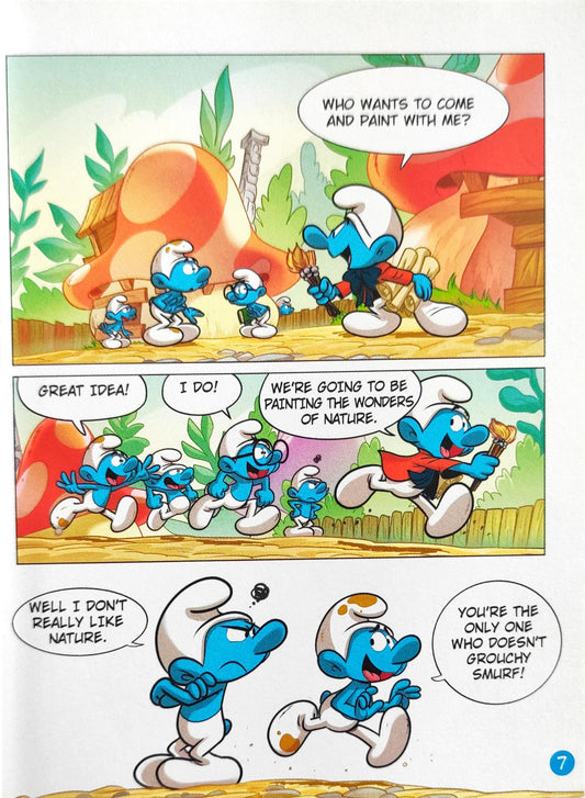 The Litterbug Smurf (Pocket Size Book)