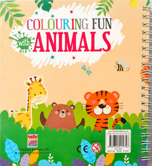Colouring Fun Animals (With Sketch)
