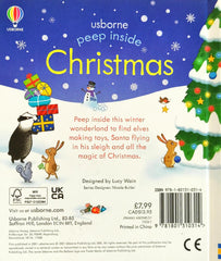 Usborne Peep Inside Christmas  (Flap Book)