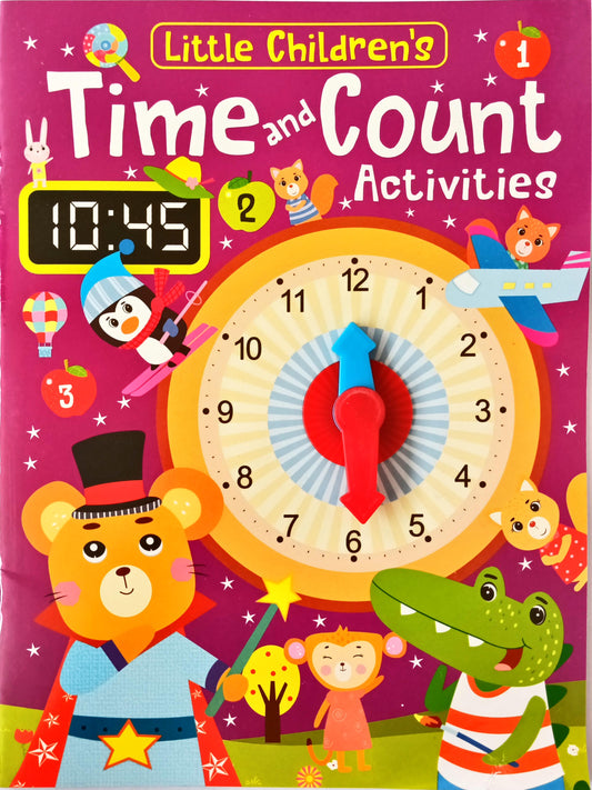 Little Childrens Time and Count Activities