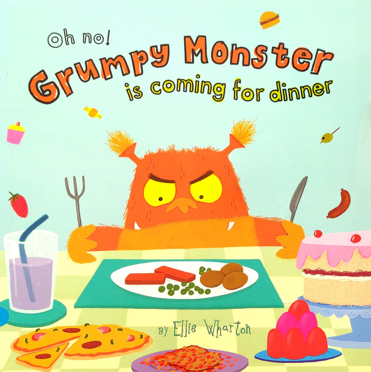 Oh No! Grumpy Monster Is Coming for Dinner