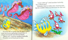 Disney The Little Mermaid Flounder to the Rescue (A First Little Golden Book)